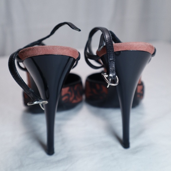 Vintage Casadei leather pointed toe heel - Picture 5 of 7